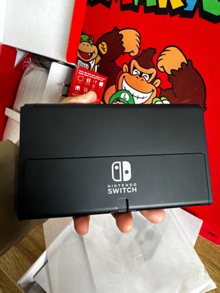 Nintendo Switch OLED CÓMO NUEVA AÚN CON PLÁSTICOS