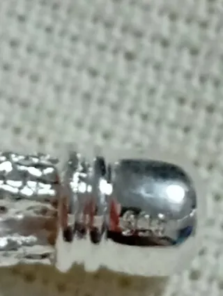 Pulsera de plata estilo malla