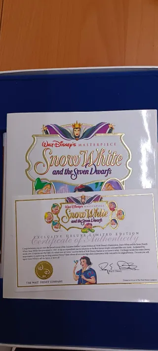 EDICION COLECCIONISTA BLANCANIEVES WALT DISNEY