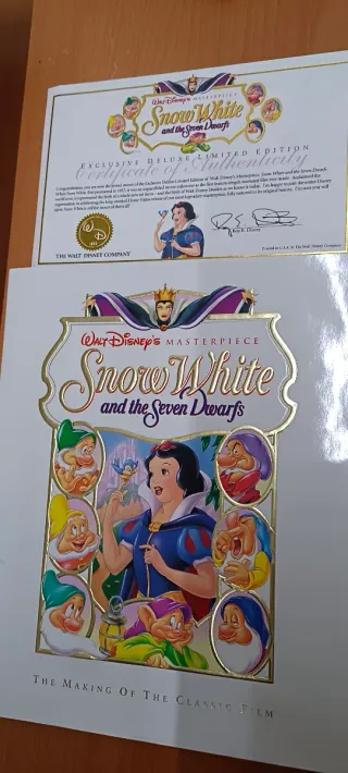 EDICION COLECCIONISTA BLANCANIEVES WALT DISNEY