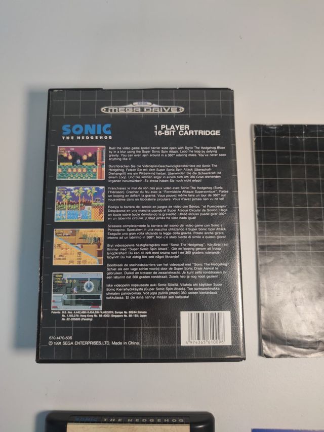 Sonic the Hedgehog Sega Megadrive