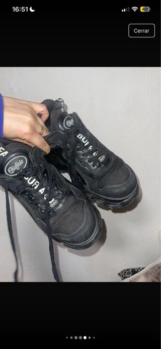Zapatillas Buffalo Negras