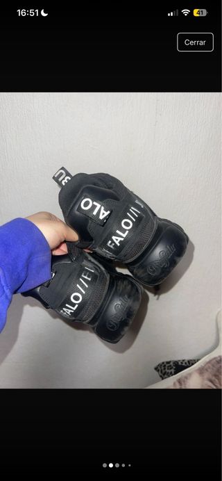 Zapatillas Buffalo Negras