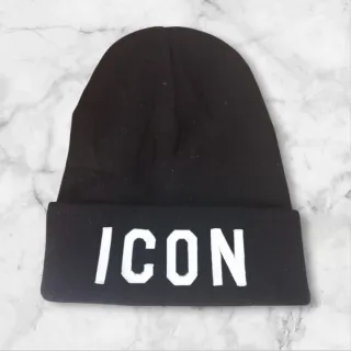 Gorro negro ICON Dsquared2