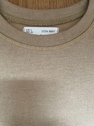 Jersey Sfera beige/blanco Talla S