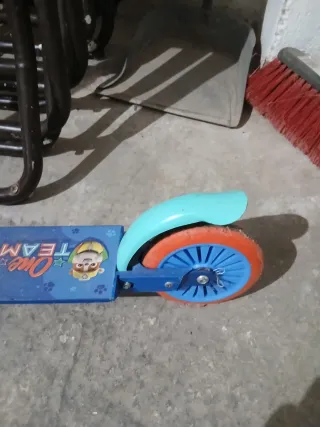 Monopattino per bambini blu con Paw Patrol