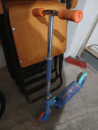 Monopattino per bambini blu con Paw Patrol