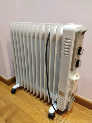 Calefactor eléctrico radiador aceite