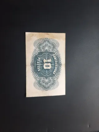 BILLETE DE 10 PESETAS DE 1935