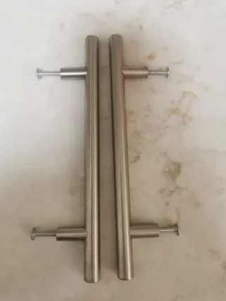 Tiradores de acero inoxidable