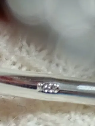 Pulsera de plata con diseño de hoja