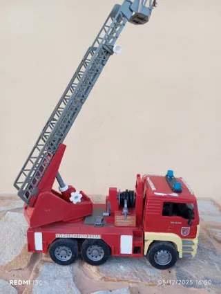 Camión Bomberos Juguete Escalera Extensible