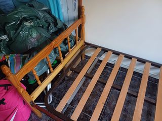 Cama y somier 1,80x0,90m
