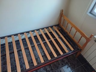 Cama y somier 1,80x0,90m
