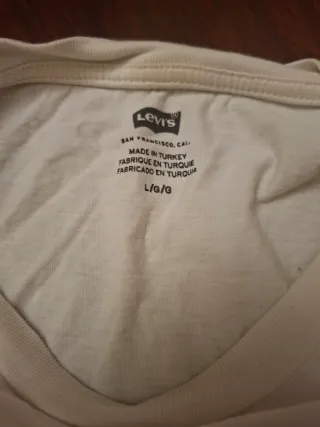 Camiseta Levi's manga larga talla L