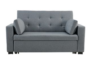 Sofá Cama Gris Tela