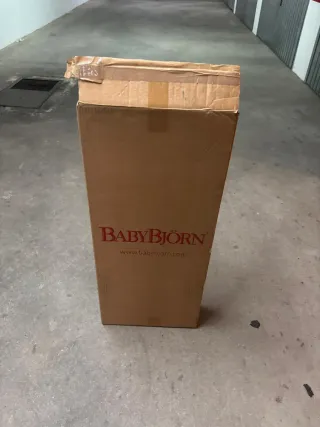 Hamaca Bebé BabyBjörn Tejido 3D + Juguete