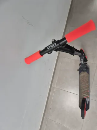 Patinete Oxelo Ruedas y Puños Naranja