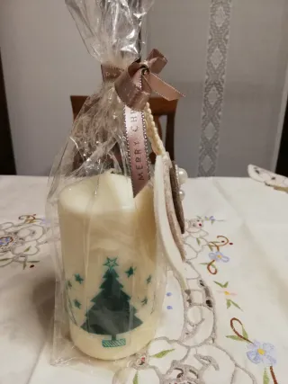 Decorazione artigianale a forma di cuore per Natal