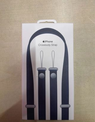 Cinturino tracolla Apple per cellulare blu