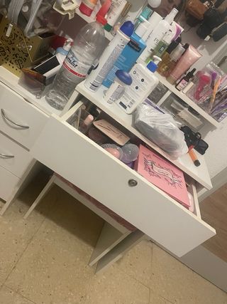 tocador de maquillaje