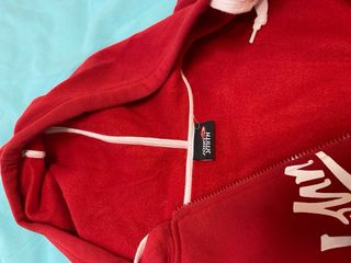 Sudadera John Smith Roja Cremallera