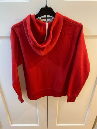 Sudadera John Smith Roja Cremallera