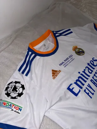 Camiseta Real Madrid Final Paris 2022 Talla M