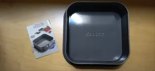 Lote 4 moldes horno:cuadrado, rectangular,redondo