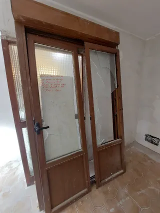 Ventana balconera aluminio RPT 1.42x2.18