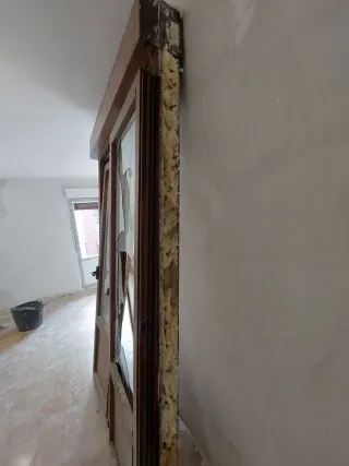 Ventana balconera aluminio RPT 1.42x2.18