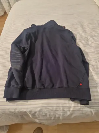 Sudadera con cremallera Puma Ferrari Negra