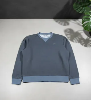 Sudadera Lacoste Sport Gris Original