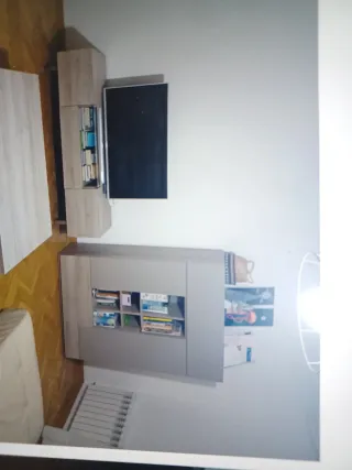 Mueble TV y Estantería Salón 181x46x52 120x41x174