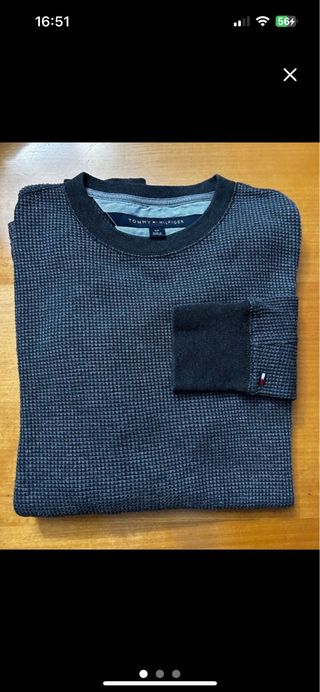 Jersey Tommy Hilfiger Gris Oscuro Talla S/M
