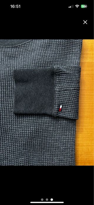 Jersey Tommy Hilfiger Gris Oscuro Talla S/M