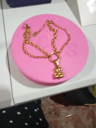 Pulsera Tous Oso 3D Dorada