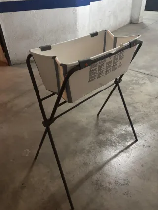 Bañera Stokke XL plegable con soporte