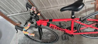 Bicicleta carretera niño 26 roja