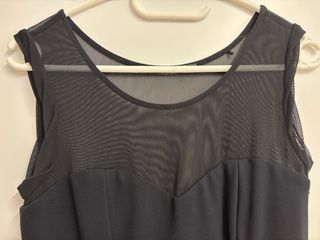 Vestido Guess Negro y Azul