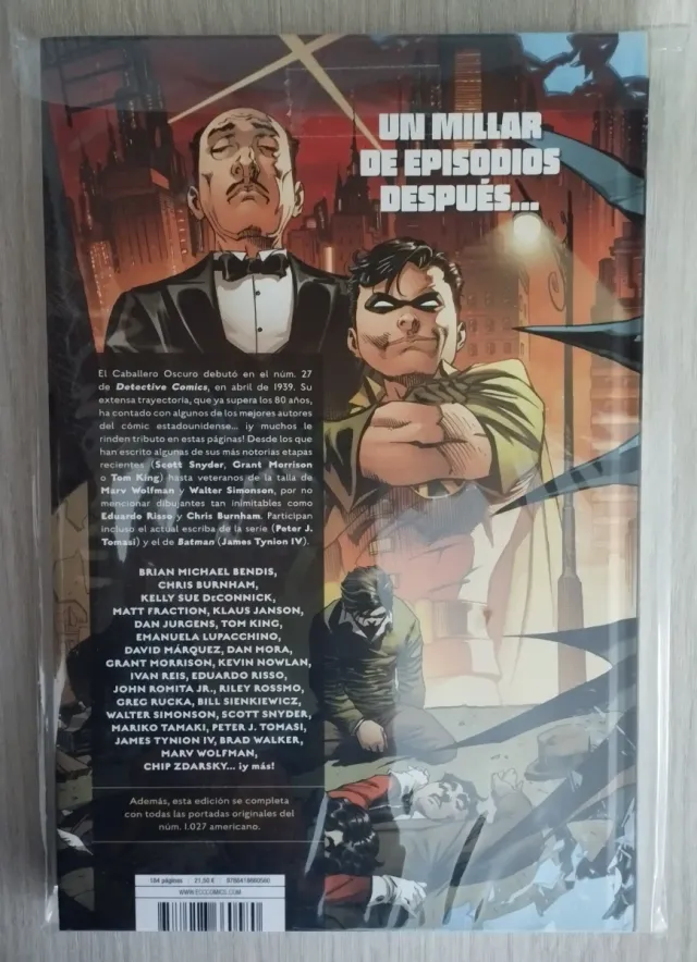 BATMAN ESPECIAL DETECTIVE COMICS 1027 CARTONÉ ECC