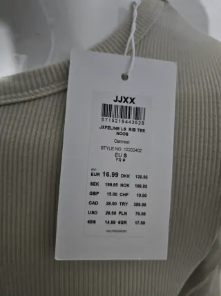 Jersey JJXX Beige. Talla S.NUEVO etiqueta Original