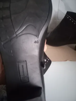 Botas de Piel Dorking Negras Poco Usadas