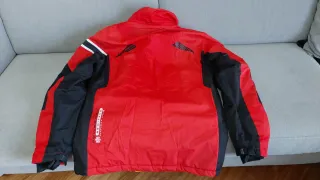 Chaqueta Geographical Norway Roja y Negra