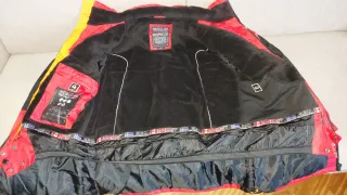 Chaqueta Geographical Norway Roja y Negra
