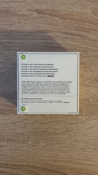 AirPods 4 Originales Apple Cancelación Ruido