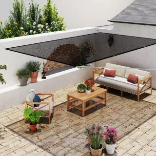 Toldo Vela 3x2m - Protección Solar 65%