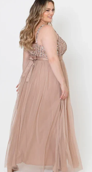 MAYA DELUXE Maxi Vestido Fiesta Tallas Grandes