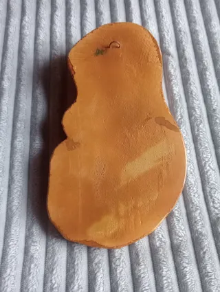 Virgen de cerámica para colgar