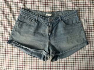 Shorts vaqueros azules